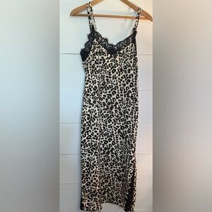 Juicy Couture Black Label Animal Print Dress Size 8